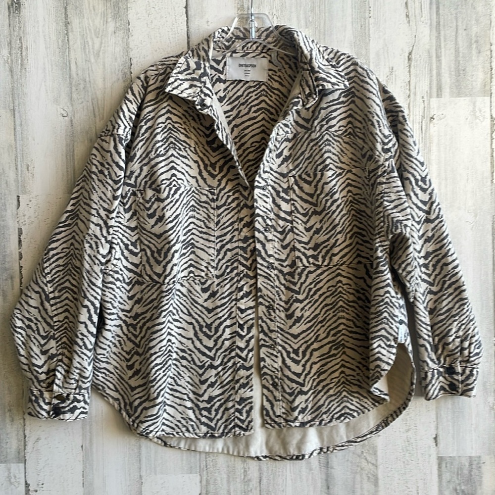 One Teaspoon Shacket Jacket Size XS Animal Print - Picture 2 of 13